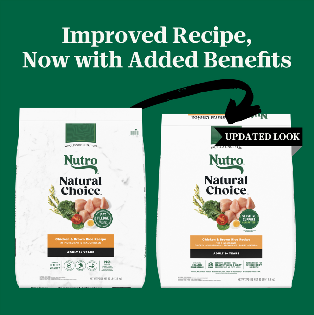 Nutro Wholesome Essentials Adult Farm-Raised Chicken, Brown Rice & Sweet Potato Dry Dog Food