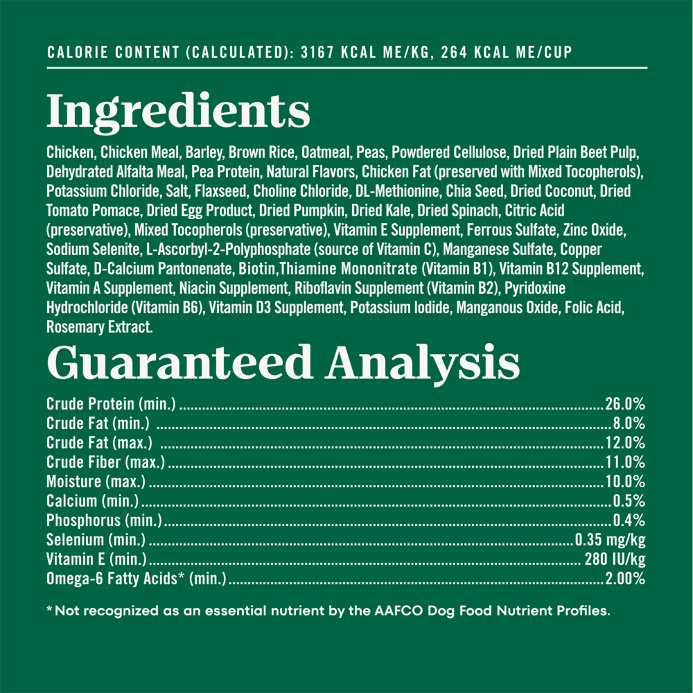 Nutro Wholesome Essentials Healthy Weight Adult Farm-Raised Chicken, Lentils & Sweet Potato Dry Dog Food