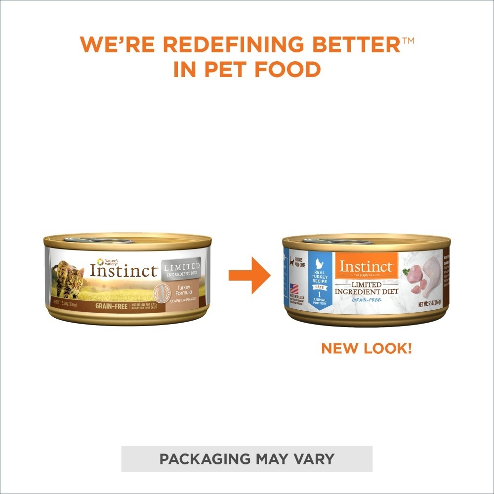 Instinct Limited Ingredient Diet Grain Free Turkey Wet Cat Food