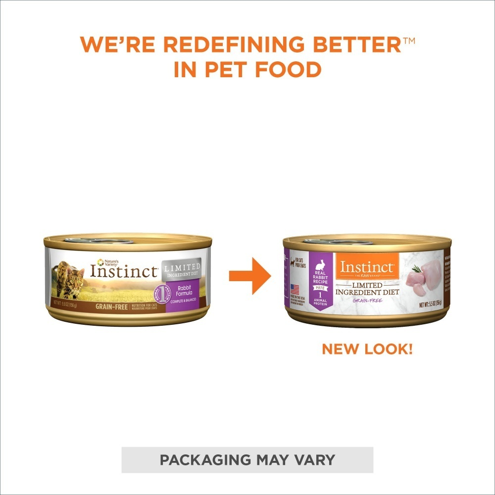 Instinct Limited Ingredient Diet Grain Free Rabbit Wet Cat Food