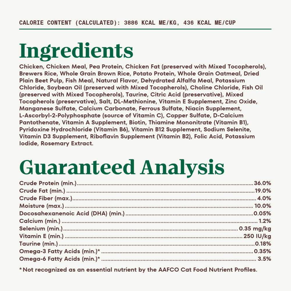 Nutro Wholesome Essentials Farm Raised Kitten Chicken and Brown Rice Dry Cat Food