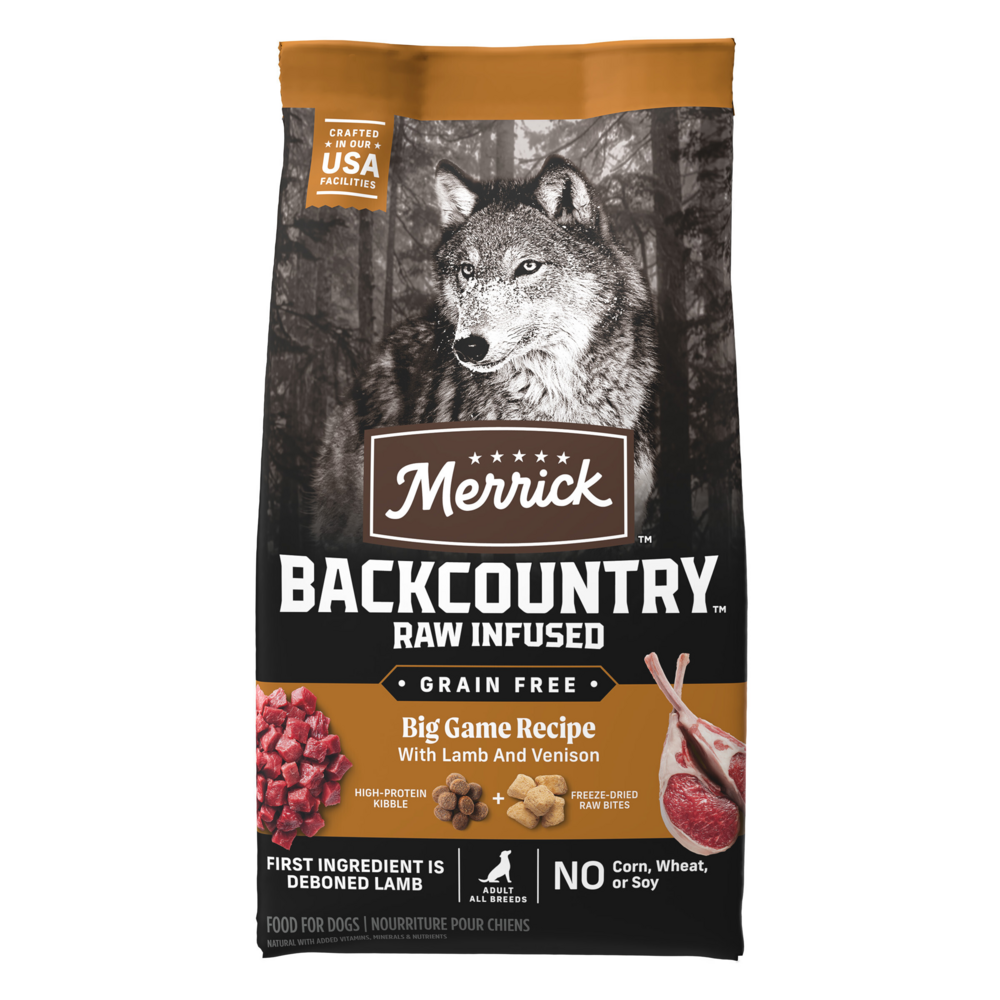 Merrick dry dog food best sale