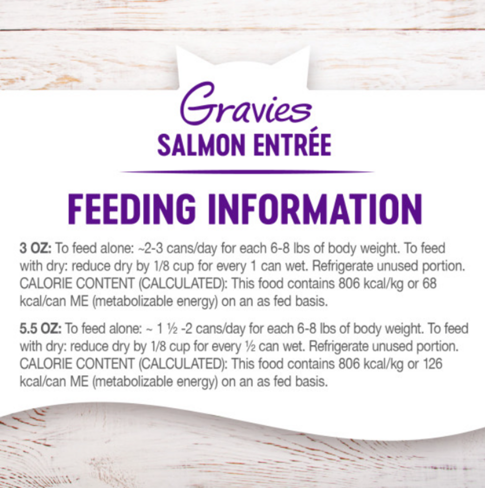 Wellness Natural Grain Free Gravies Salmon Dinner Canned Cat Food