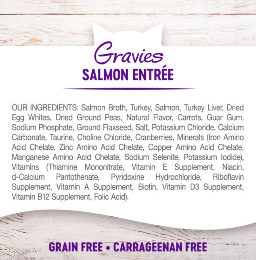 Wellness Complete Health Gravies Salmon Entree Wet Cat Food