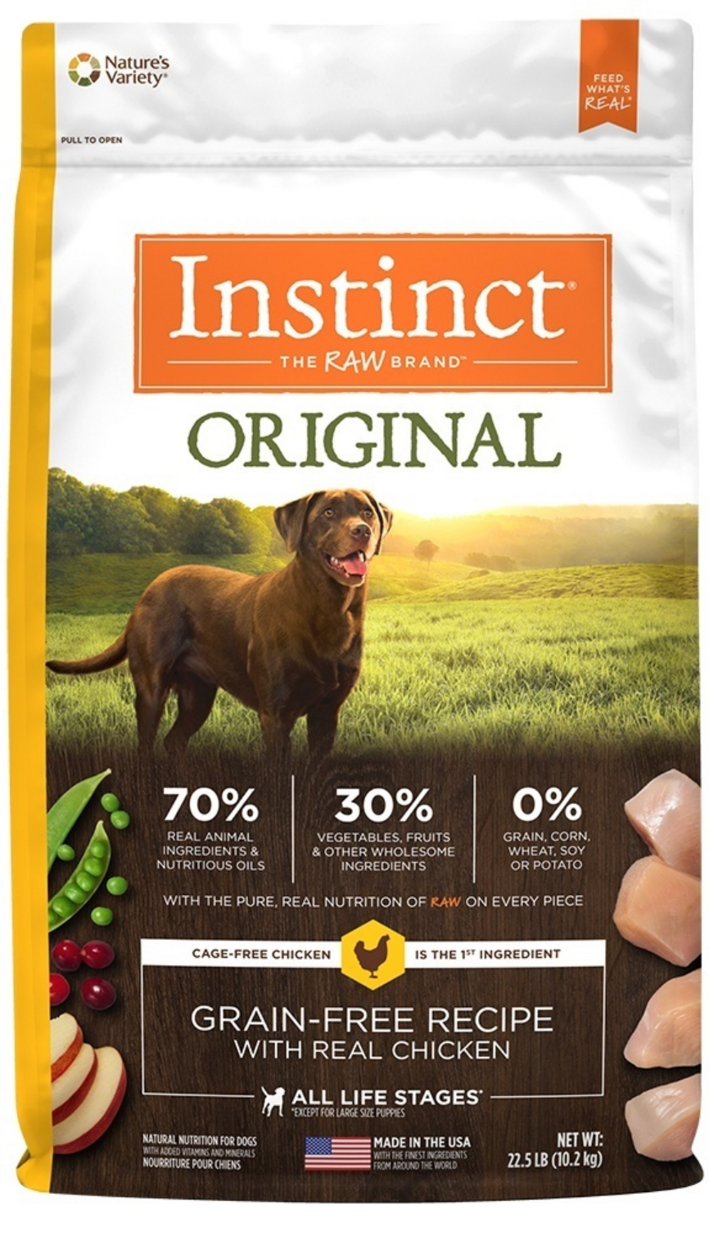 Instinct Original Grain Free Chicken Dry Dog Food