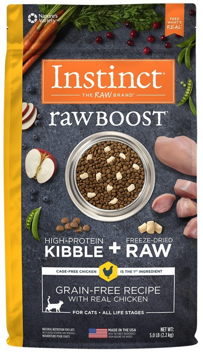 Instinct Raw Boost Grain Free Chicken Dry Cat Food