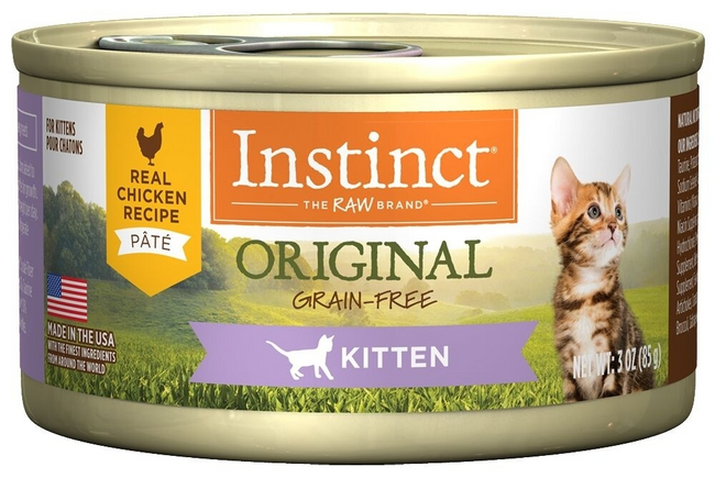 Instinct Grain Free Chicken Wet Kitten Food