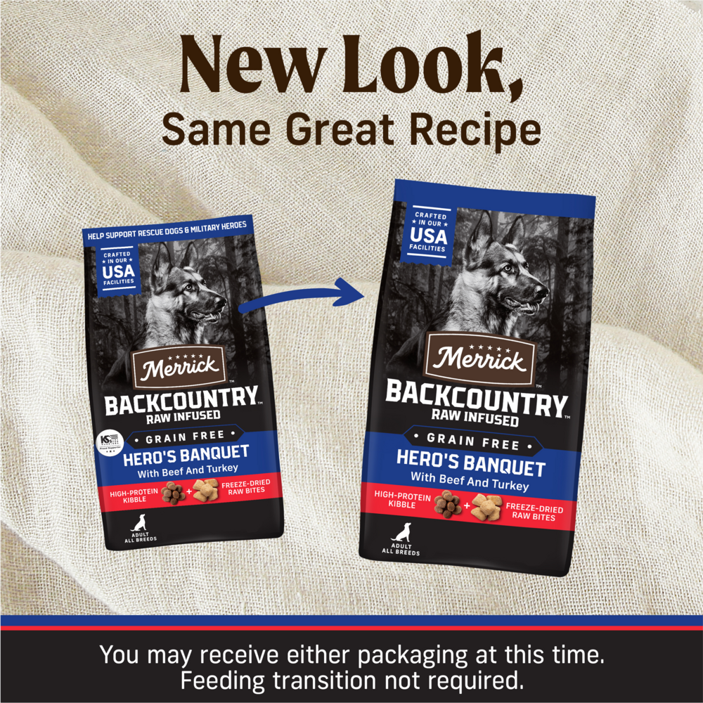 Merrick Backcountry Grain Free Hero's Banquet Adult Dry Dog Food