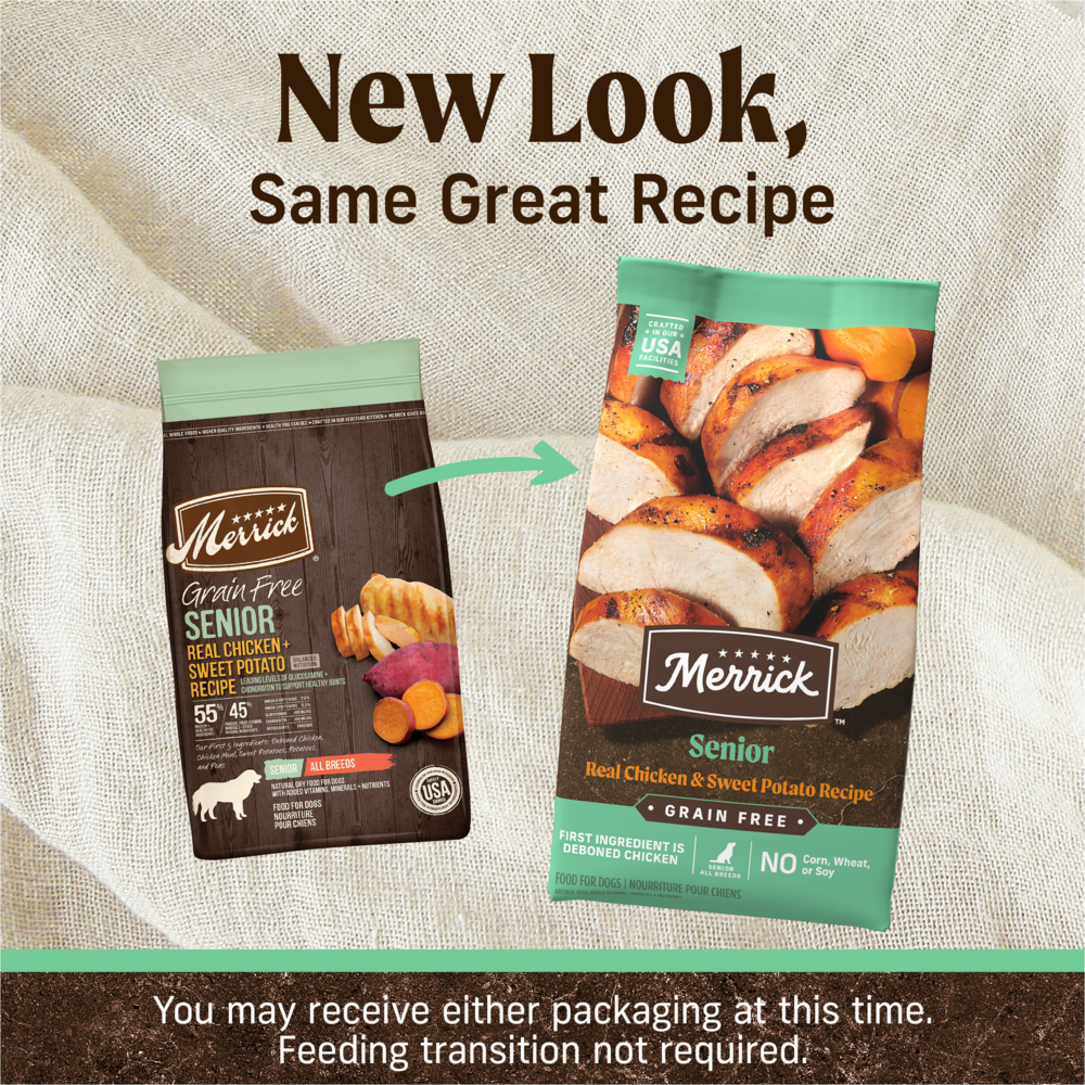 Merrick Grain Free Chicken and Sweet Potato Senior Dry Dog Food
