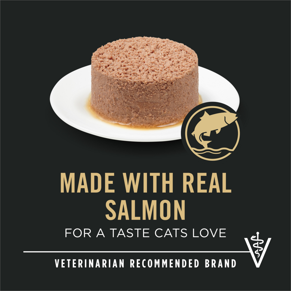 Purina Pro Plan Urinary Tract Health Salmon Recipe Canned Cat Food