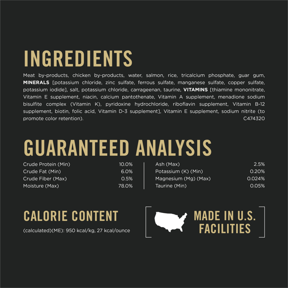 Purina Pro Plan Urinary Tract Health Salmon Recipe Canned Cat Food