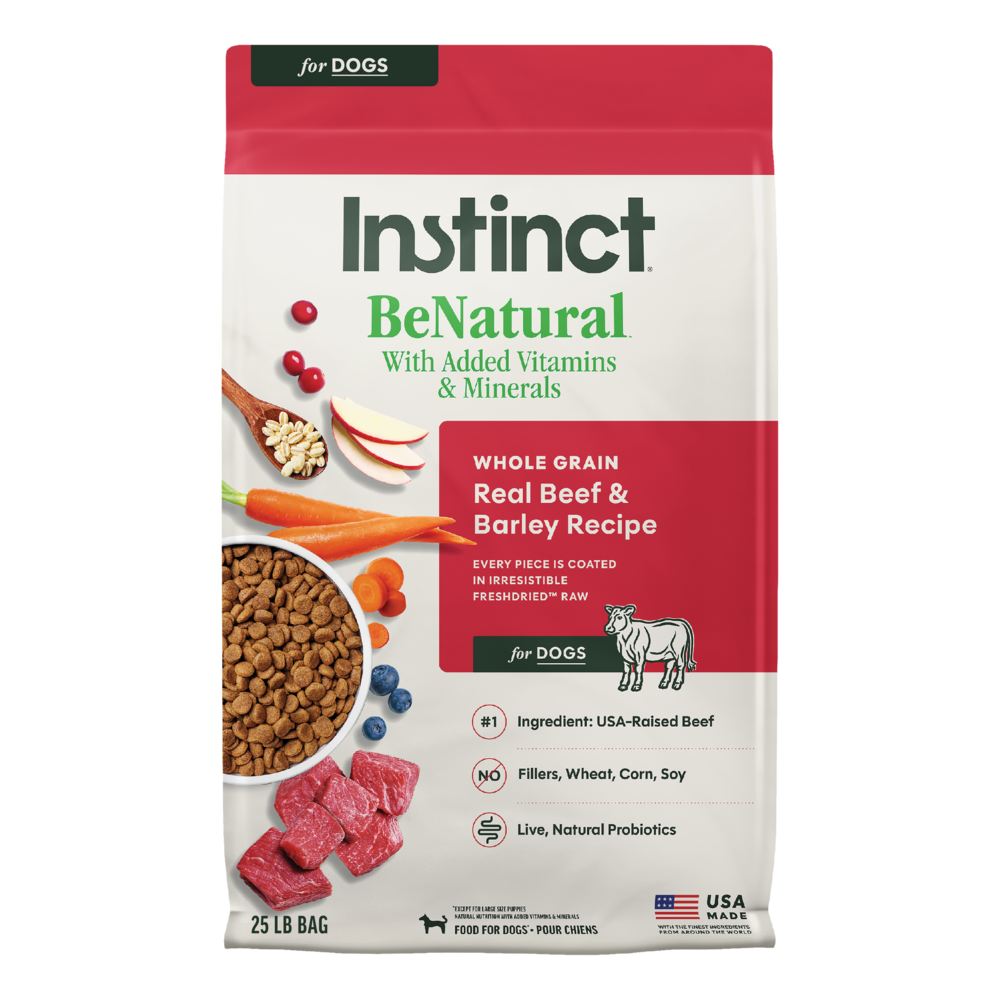 Instinct Be Natural Beef and Barley Dry Dog Food