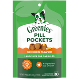 Greenies Pill Pockets Canine Chicken Flavor Dog Treats