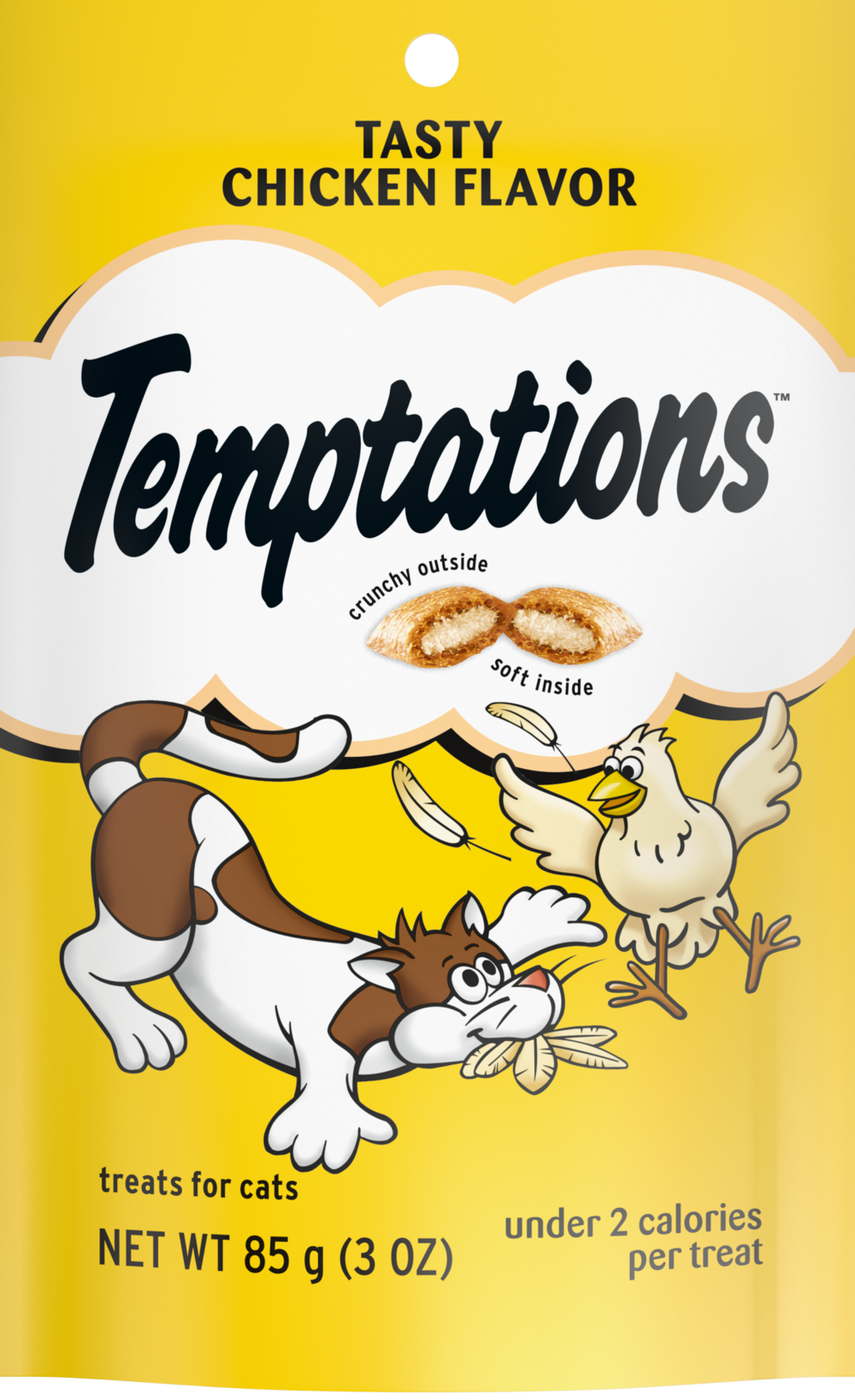 Temptations Classic Crunchy and Soft Cat Treats Tasty Chicken Flavor