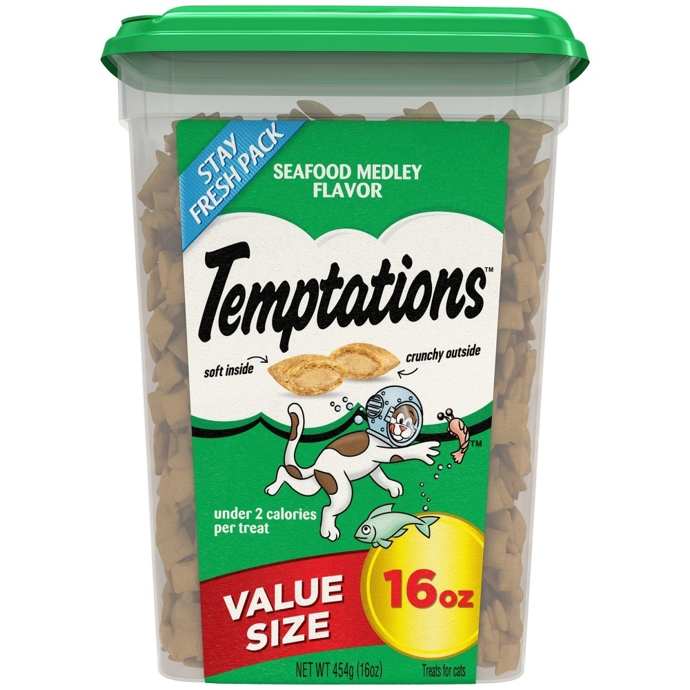 Temptations Seafood Medley Flavor Cat Treats