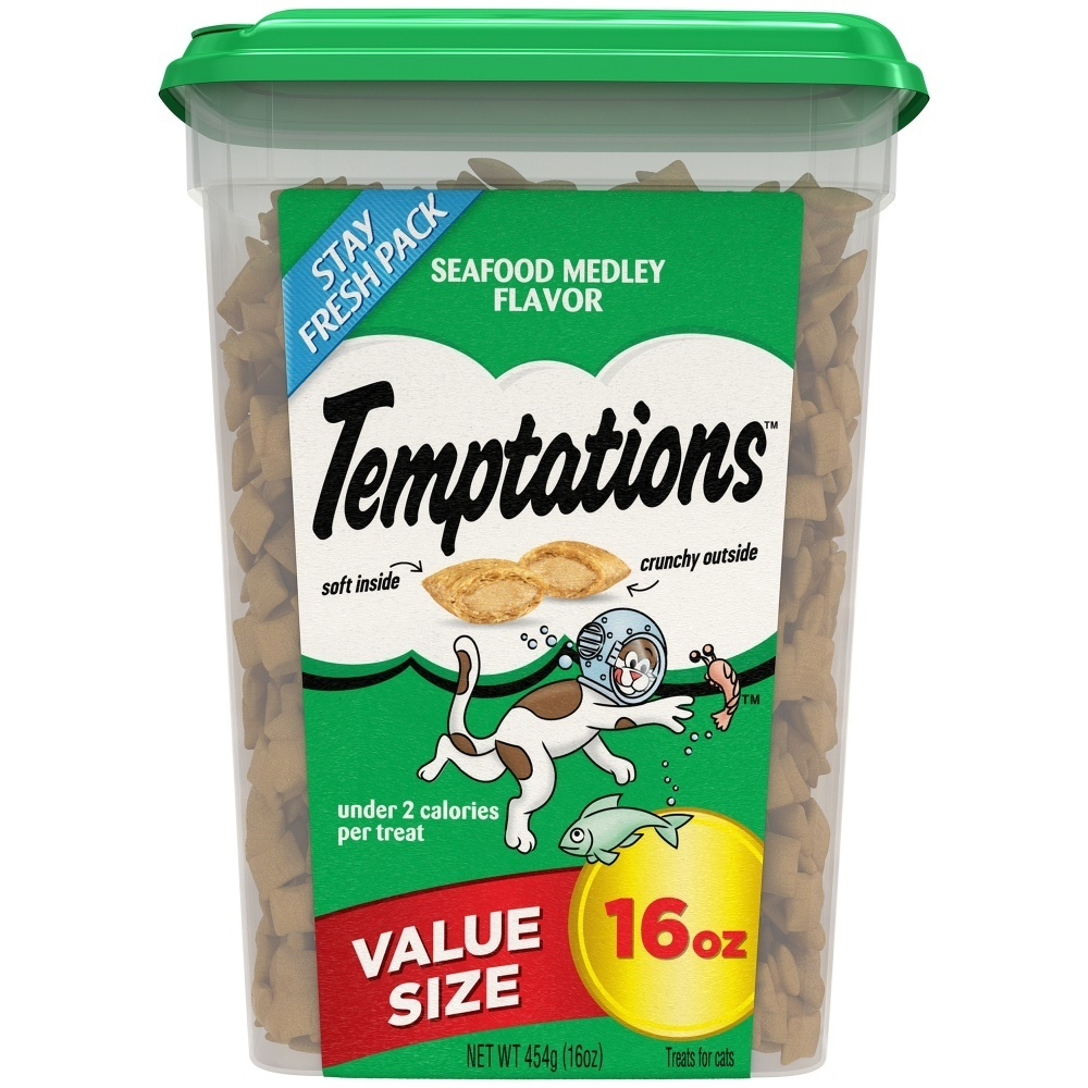 Temptations Seafood Medley Cat Treats