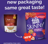 Fruitables Chewy Skinny Minis Apple Bacon Dog Treats