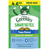 Greenies Feline SmartBites Healthy Indoor Natural Tuna Flavor Soft & Crunchy Adult Cat Treats