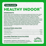 Greenies Feline SmartBites Healthy Indoor Natural Tuna Flavor Soft & Crunchy Adult Cat Treats