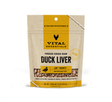 Vital Essentials Vital Cat Freeze Dried Grain Free Duck Liver Cat Treats