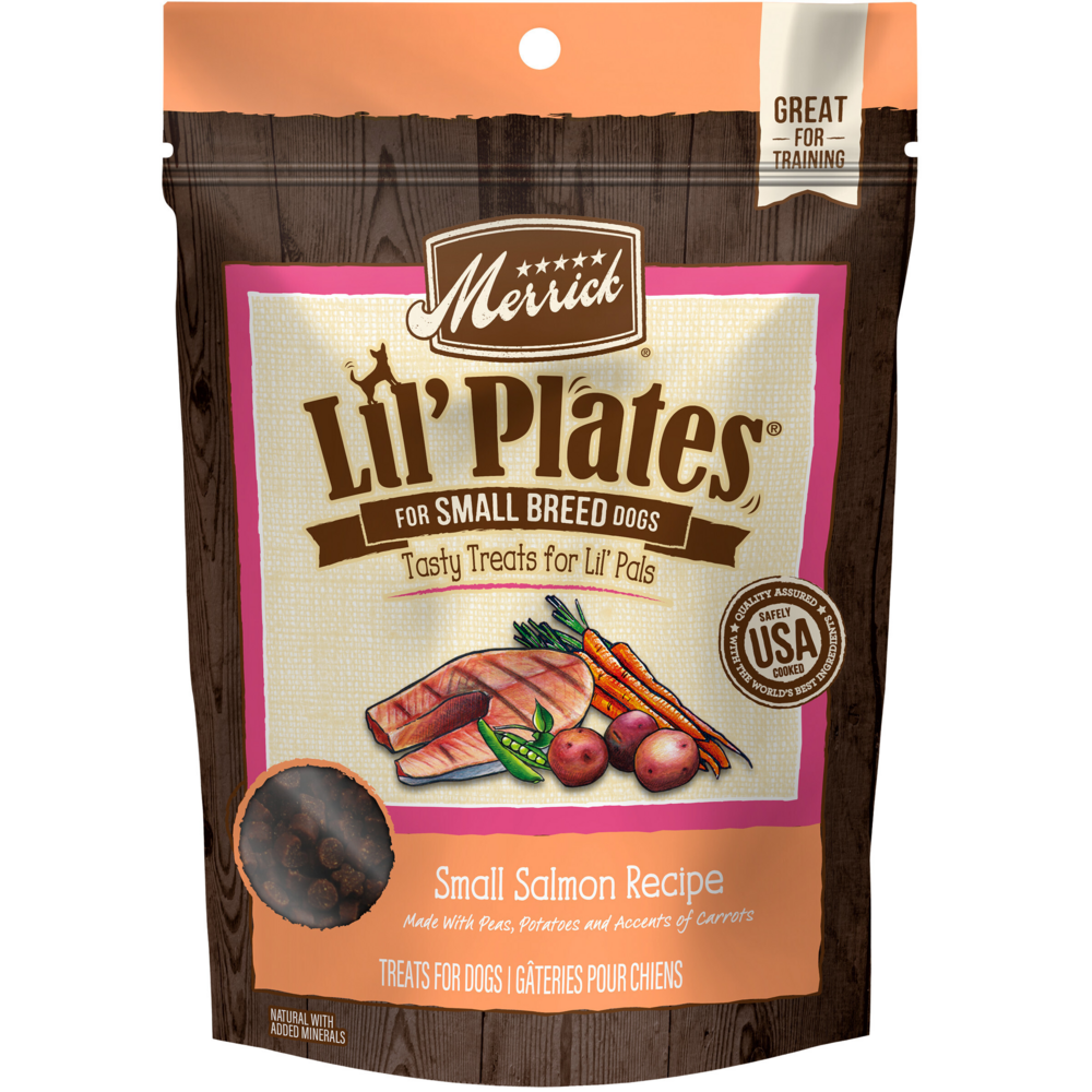 Merrick Lil' Plates Salmon Small Breed Dog Training Treats