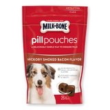 Milk-Bone Hickory Smoked Bacon Flavor Pill Pouches for Dogs