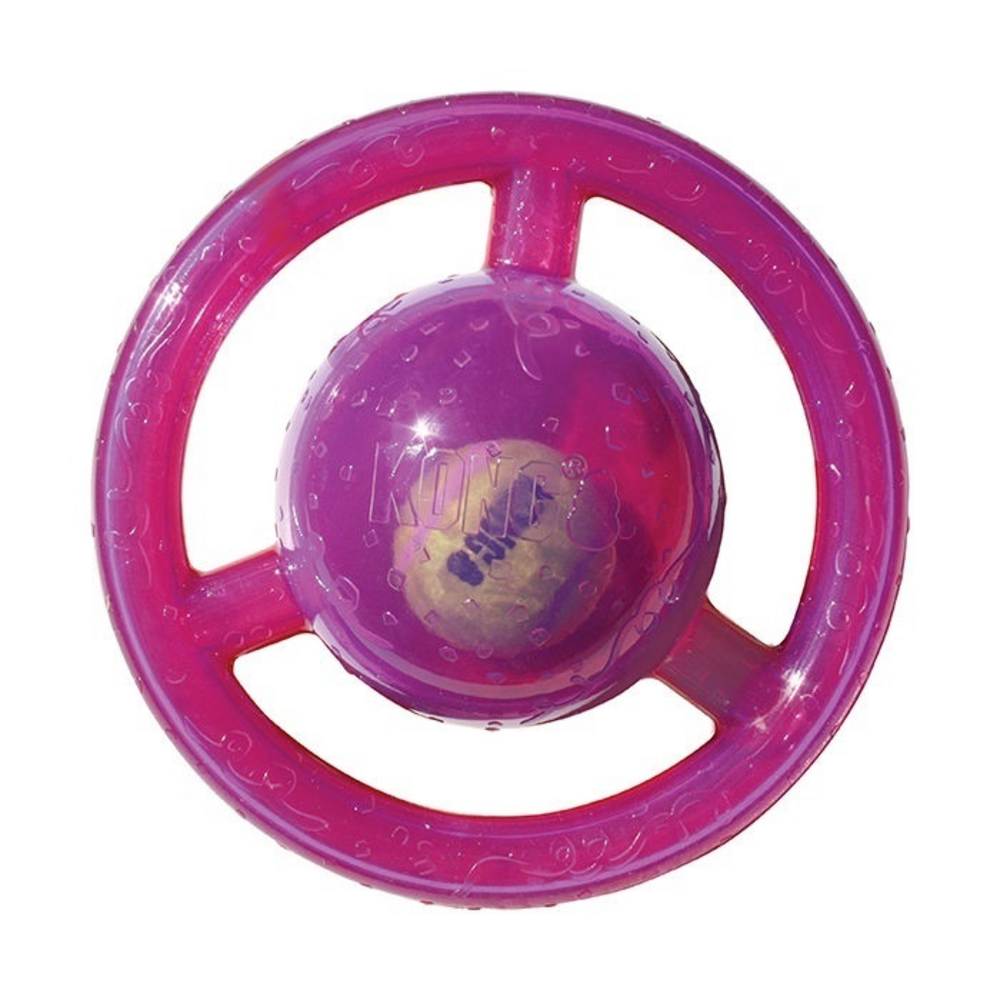 KONG Jumbler Shapes Disc Dog Toy