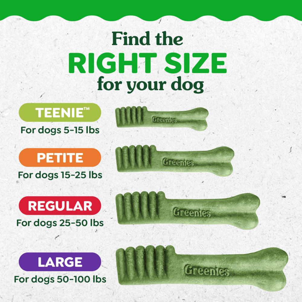 Greenies Original Dental Dog Chews Regular