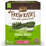 Merrick Fresh Kisses Coconut Oil and Botanics Dental Dog Chews Small