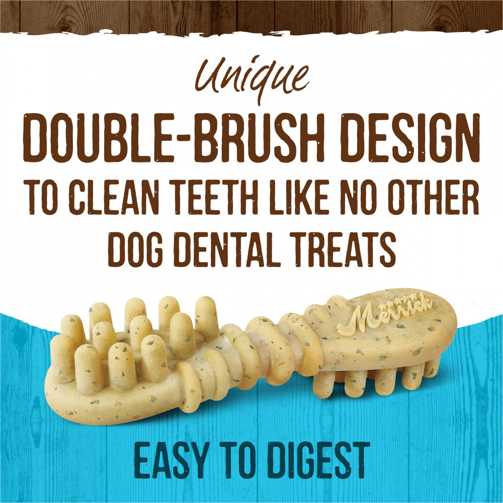 Merrick Fresh Kisses Mint Dental Dog Chews Large