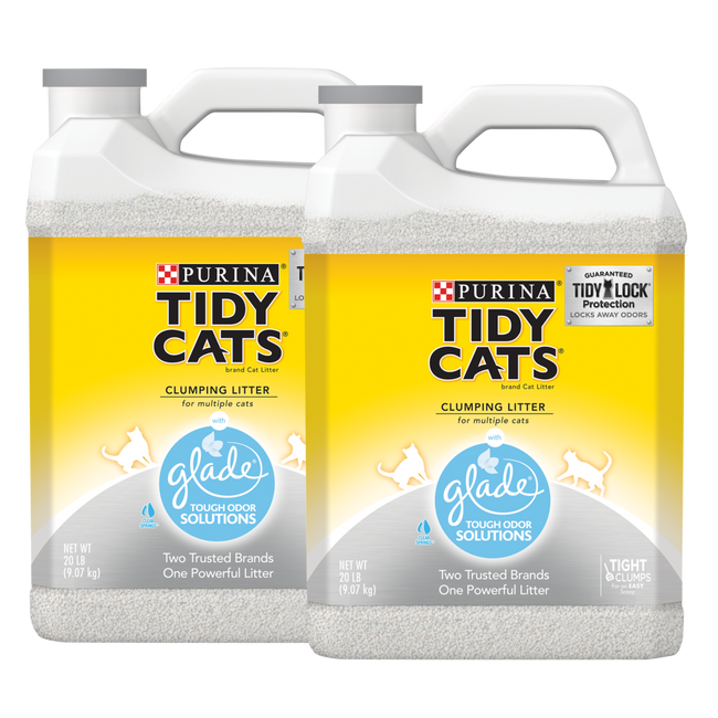 Tidy Cats Clumping Multi Cat Litter, Glade Clear Springs