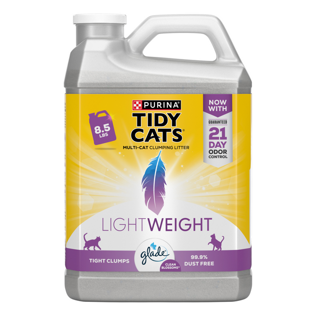 Tidy Cats Lightweight Blossom Scented Tough Odor Solution Cat Litter