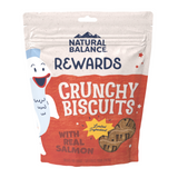 Natural Balance Rewards Crunchy Biscuits Dog Treats for Small Breeds with Real Salmon