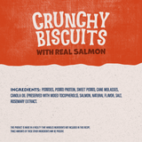 Natural Balance Rewards Crunchy Biscuits Dog Treats for Small Breeds with Real Salmon