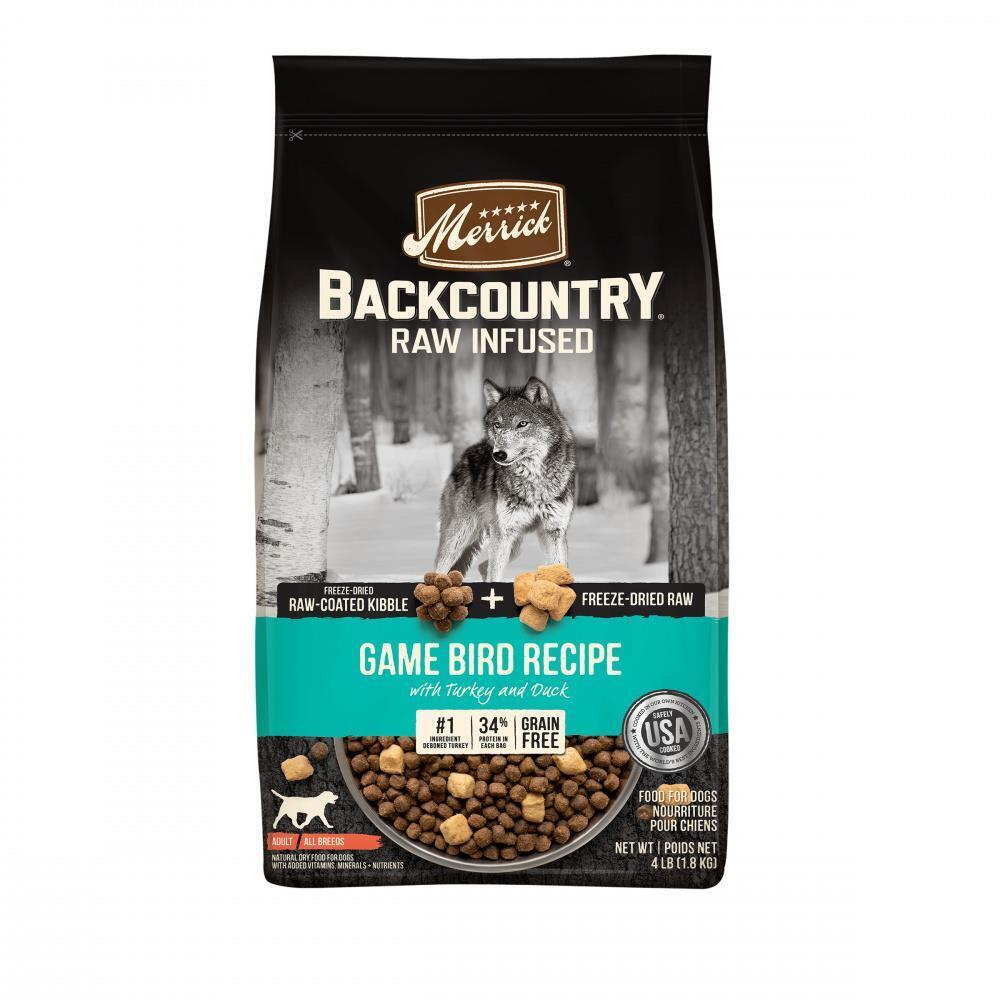 Merrick Backcountry Grain Free Gamebird Adult Dry Dog Food