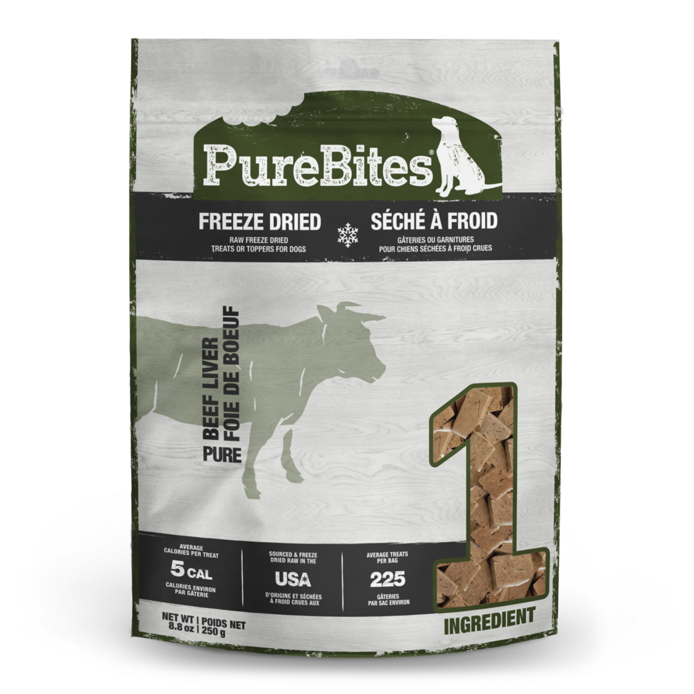 PureBites Freeze Dried Beef Liver Dog Treats