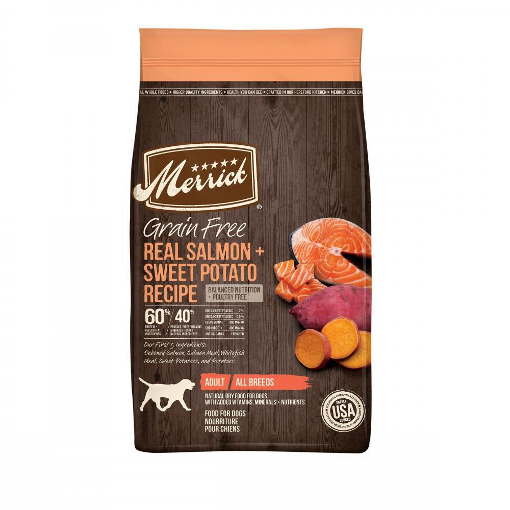 Merrick Grain Free Salmon and Sweet Potato Adult Dry Dog Food