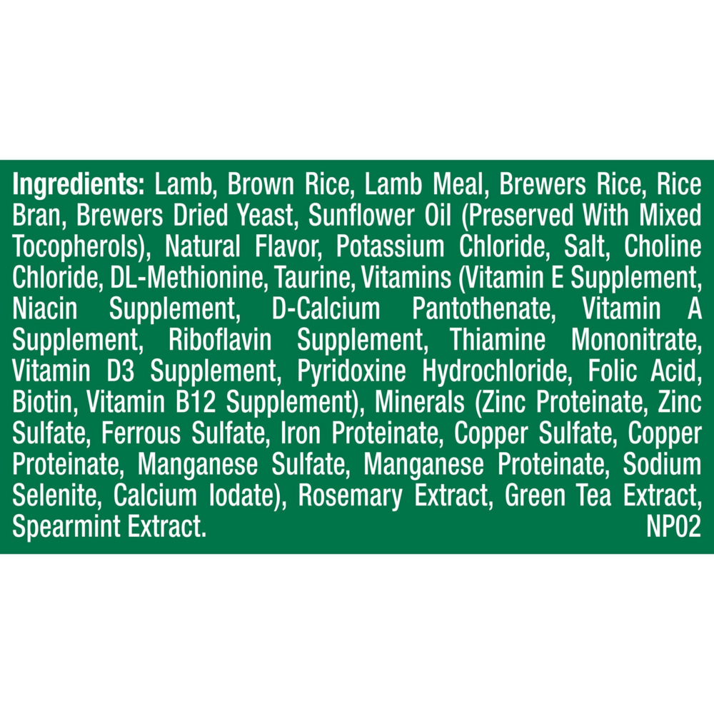 Natural Balance Limited Ingredient Dry Dog Food, Large Breed Lamb & Brown Rice Recipe