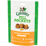 Greenies Pill Pockets Canine Chicken Flavor Dog Treats