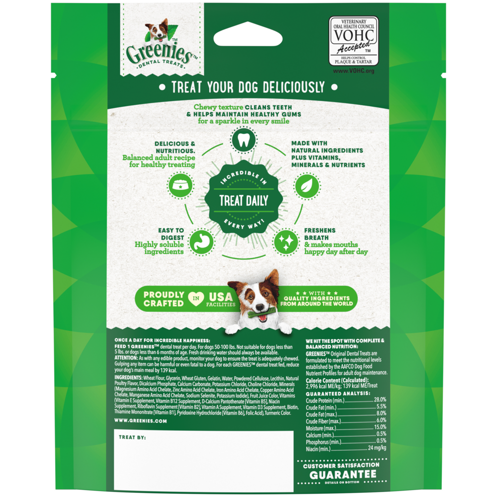 Greenies Original Dental Dog Chews Large