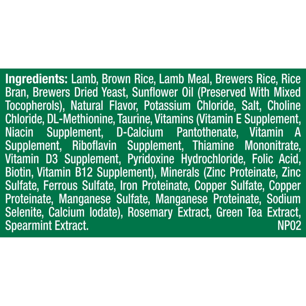 Natural Balance Limited Ingredient Dry Dog Food, Large Breed Lamb & Brown Rice Recipe