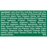 Natural Balance Limited Ingredient Dry Dog Food, Large Breed Lamb & Brown Rice Recipe