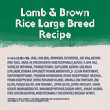 Natural Balance Limited Ingredient Dry Dog Food, Large Breed Lamb & Brown Rice Recipe
