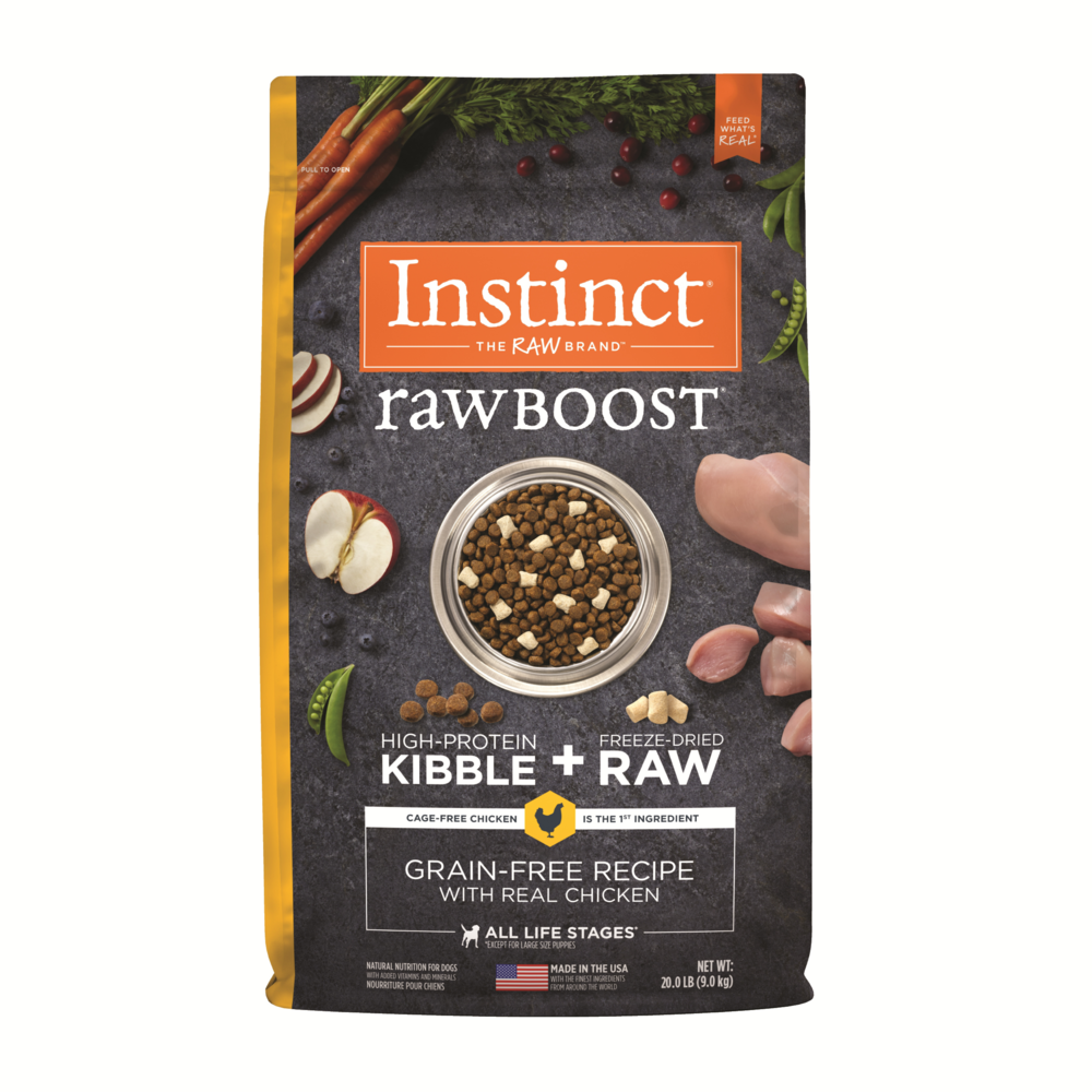 Instinct Raw Boost Grain Free Chicken Dry Dog Food
