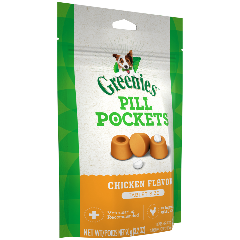 Greenies Pill Pockets Canine Chicken Flavor Dog Treats