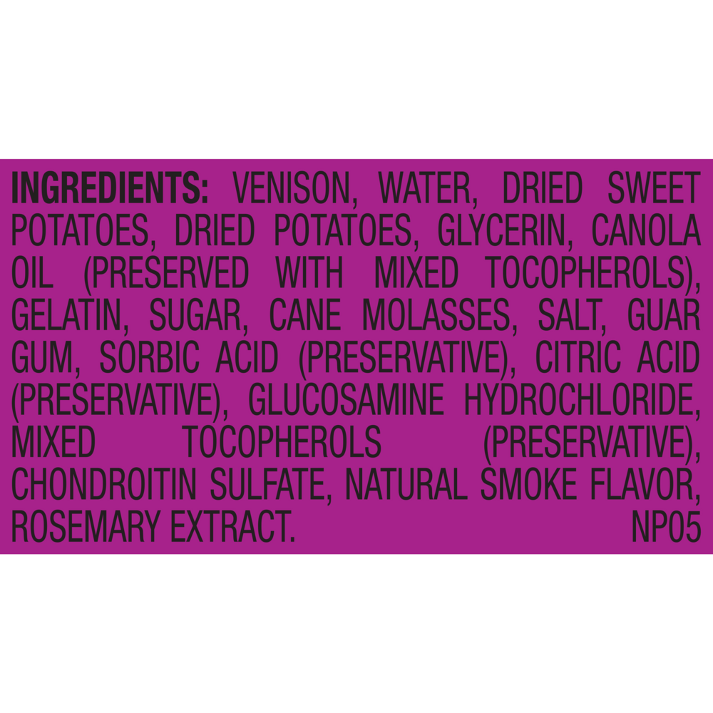 Natural Balance Rewards Jumpin' Stix Dog Treats with Real Venison