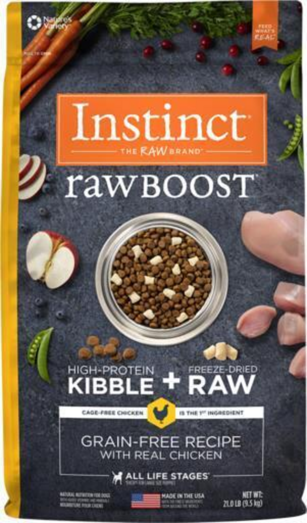 Instinct Raw Boost Grain Free Chicken Dry Dog Food