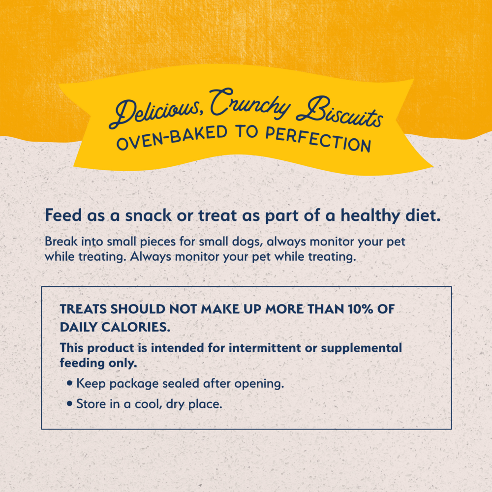 Natural Balance Rewards Crunchy Biscuits Dog Treats for Small Breeds with Real Duck