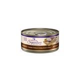 Wellness Signature Selects Grain Free Natural Shredded White Meat Chicken and Turkey Entree in Sauce Wet Canned Cat Food