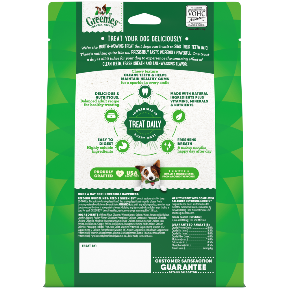 Greenies Original Dental Dog Chews Large